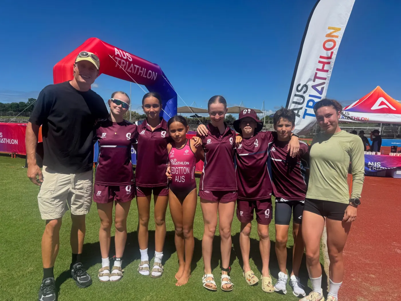 Members of the Be Energetic team with Matt Hauser and Richelle Hill